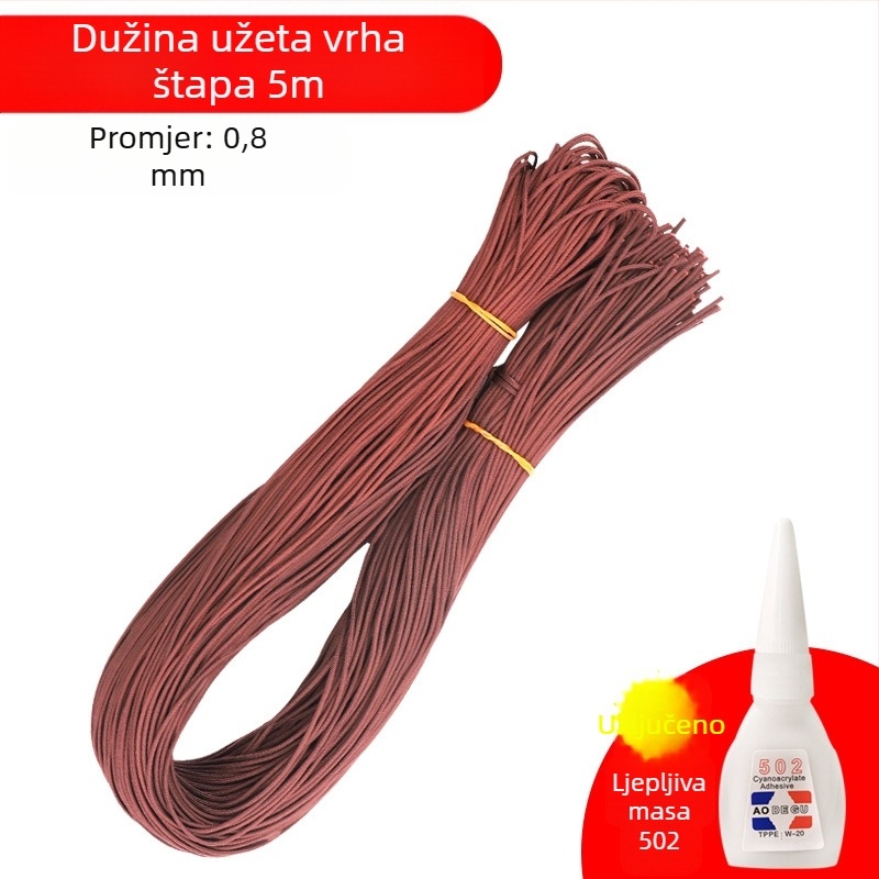 Mengda Zaštita vrha štapa s ojačanom glavnom linijom i univerzalnim okretom