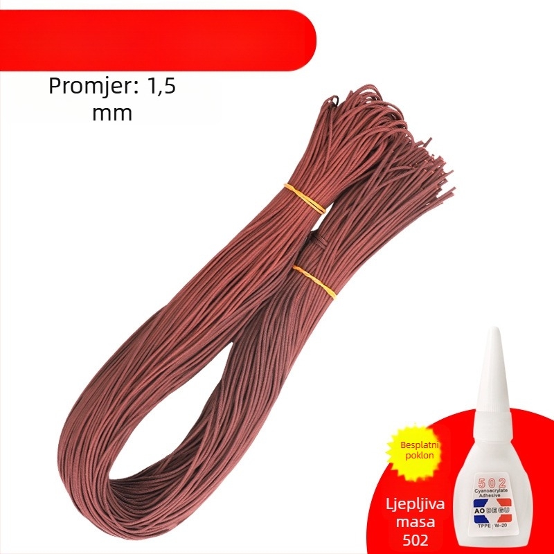 Mengda Zaštita vrha štapa s ojačanom glavnom linijom i univerzalnim okretom