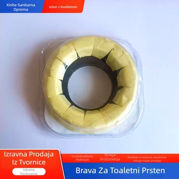 Silikonski brtveni prsten za WC flanšu, za ispiranje, kompatibilan s redukcijskim ventilem