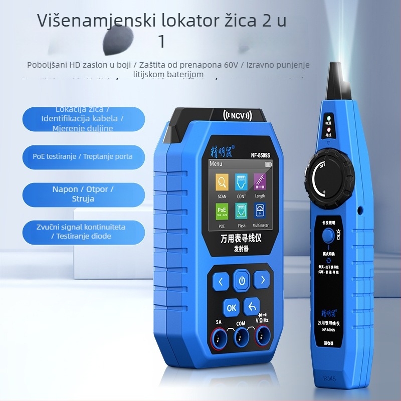 Smart Mouse NF-8509S višenamjenski tražilac linije, mrežni tester kablova i multimetar