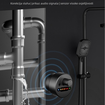 Detektor izvora zvuka F03 za slušanje zvukova, otkrivanje curenja i prikupljanje zvuka