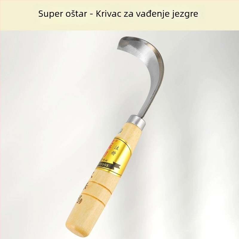 Nož za jackfruit – nehrđajući čelik, višenamjenski alat za uklanjanje jezgre i dijeljenje voća