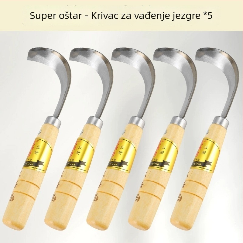 Nož za jackfruit – nehrđajući čelik, višenamjenski alat za uklanjanje jezgre i dijeljenje voća