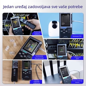 Fnirsi LPM-10 višenamjenski tražilac linija i mrežni tester s detekcijom POE kabla i anti-interferencijom