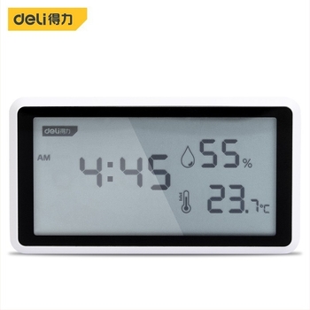 Digitalni mjerač temperature i vlage s digitalnim zaslonom, za unutarnju upotrebu, visoka preciznost, DL336001, marka Effective