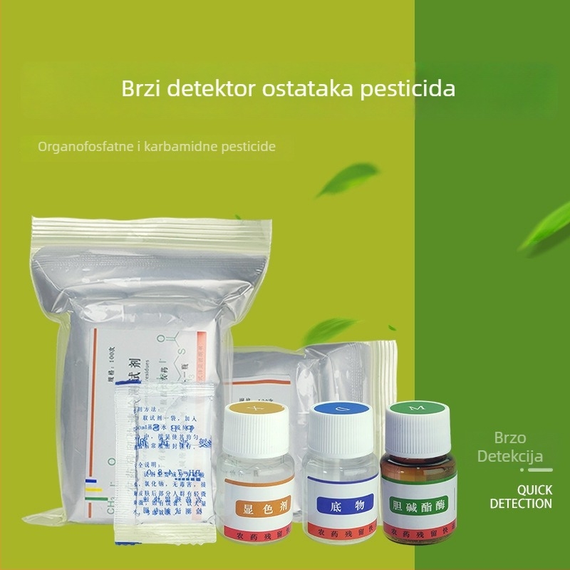 Detektor ostataka pesticida u suhom prahu reagensa, za voće i povrće; model: Pesticide Residue Reagent Dry Powder.