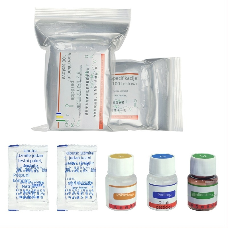 Detektor ostataka pesticida u suhom prahu reagensa, za voće i povrće; model: Pesticide Residue Reagent Dry Powder.