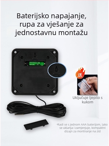 Digitalni vodeni termometar s vodootpornom sondom — Model 1564561 — Podrijetlo: Kontinentalna Kina — Značka: Drugo