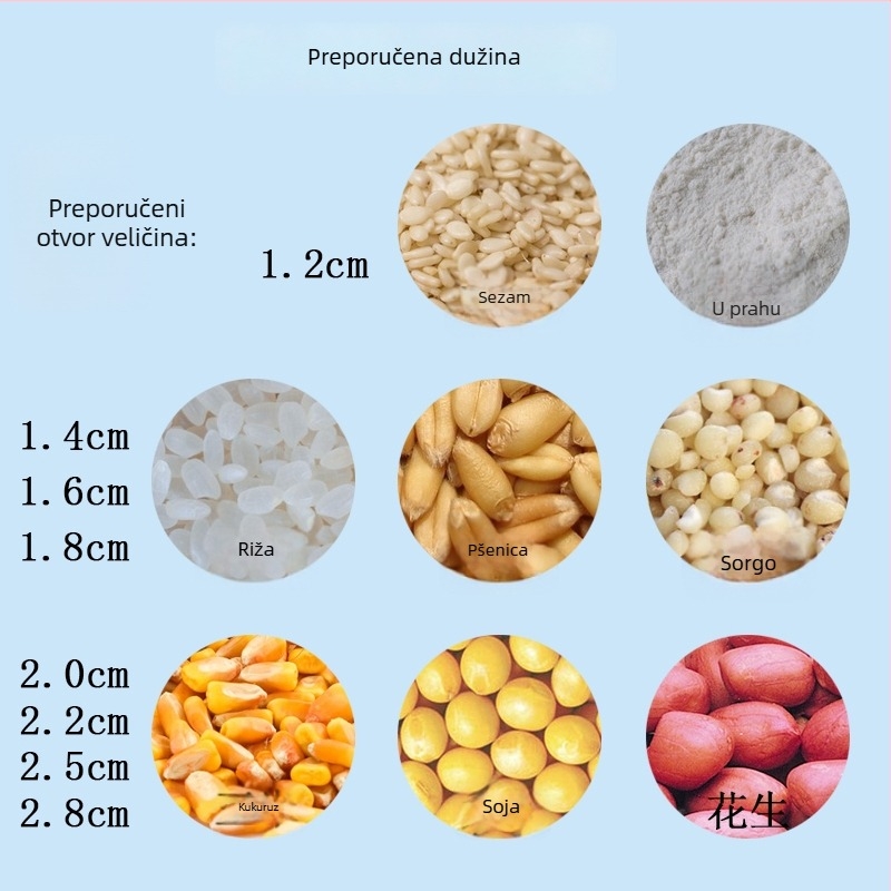Žitarice uzorkivač od nehrđajućeg čelika 304 sa uzorkovnom cijevi