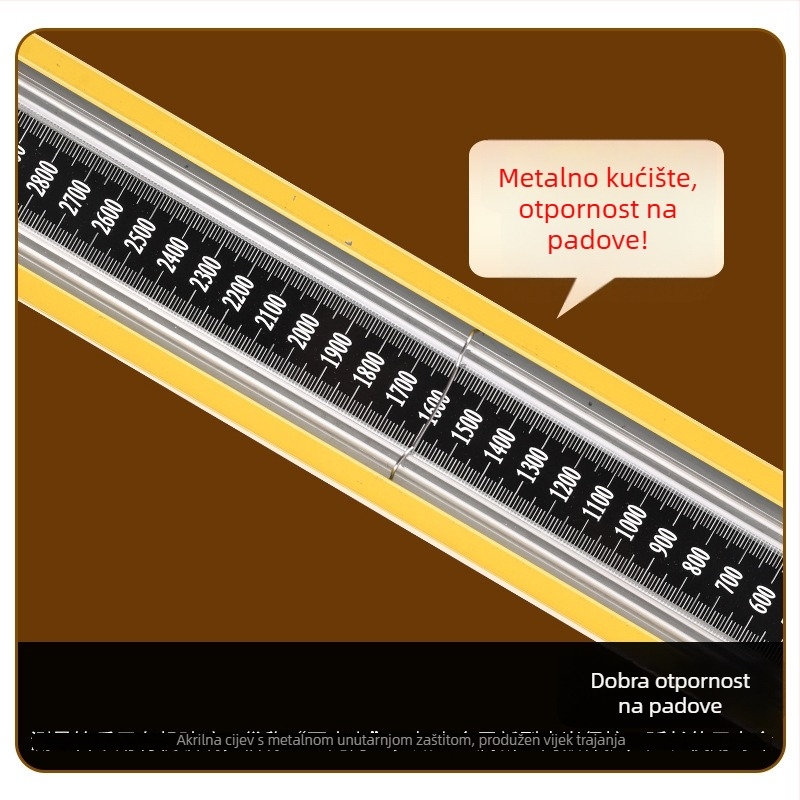 U-oblik manometra za mjerenje tlaka plina, porijeklo Hebei, prilagodljiv, model: manometar