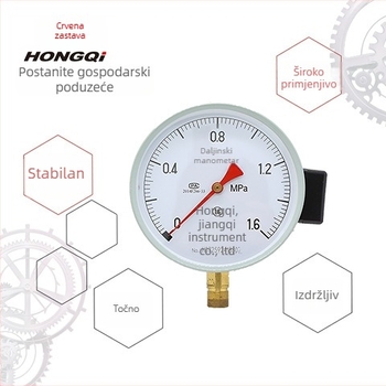 Tlakomjer s daljinskim prijenosom YTZ-150, točnost 1,6, priključak M20×1,5, nominalni promjer 150