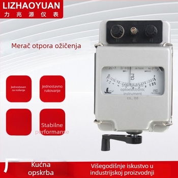 ZC25-3X500V4X/1000V tester izolacijskog otpora, Megohmmeter, tip s pokazivačem