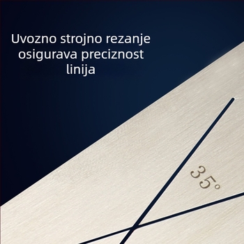 SISI 4-u-1 ploča s 100-gridom, vodilica za rezanje, nož s 100-gridom, testna ploča za boju, ploča za graviranje prema sloju boje, 1 mm