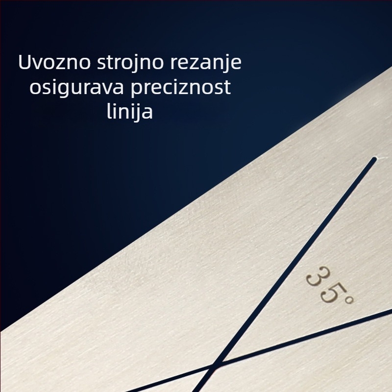SISI 4-u-1 ploča s 100-gridom, vodilica za rezanje, nož s 100-gridom, testna ploča za boju, ploča za graviranje prema sloju boje, 1 mm