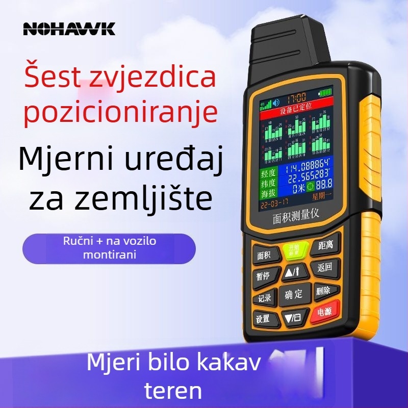 Uređaj za mjerenje poljoprivrednog zemljišta — visoka preciznost, ručni i vozilom montirani mjerni instrument, mjeri površine (Kod proizvoda: 4653645345634563)