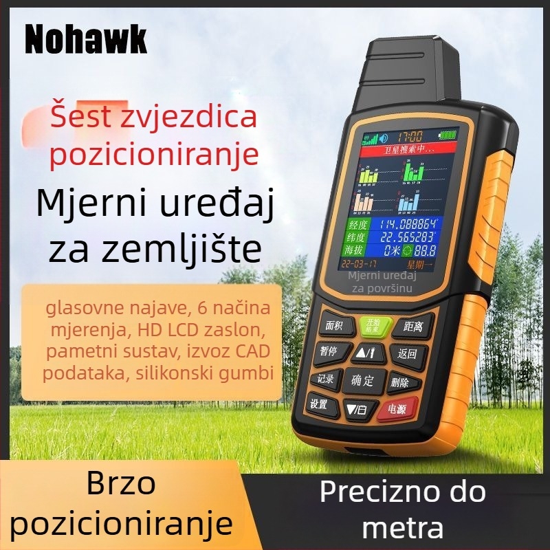 Uređaj za mjerenje poljoprivrednog zemljišta — visoka preciznost, ručni i vozilom montirani mjerni instrument, mjeri površine (Kod proizvoda: 4653645345634563)