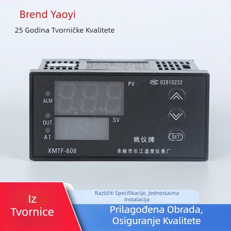 XMTG-608 serija digitalni regulator temperature s digitalnim zaslonom, 220V, marka Yao Yi