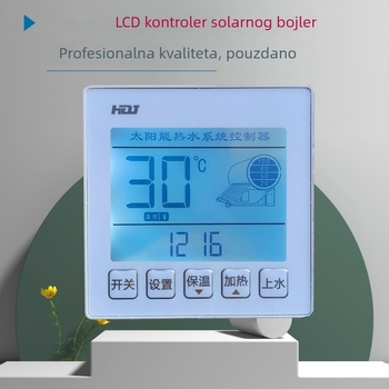 86-tip solarni regulator za bojler s LCD zaslonom, skrivena ugradnja