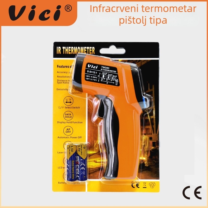 Vichy Vici infracrveni termometar, industrijske klase, bezkontaktan, odziv 0,5 s