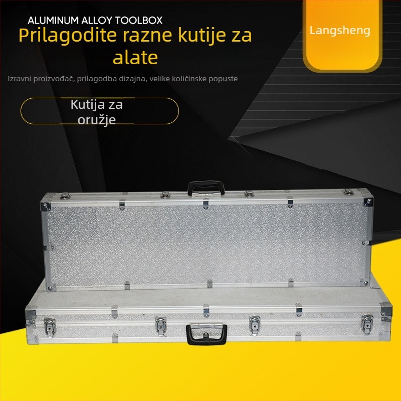 Metalni sanduk alata – Gun Box (Brend: Wave Rise; Šifra proizvoda: Gun Box; Glavne namjene: kutija alata, kutija za skladištenje, skladište alata; Serija: Tool Box)
