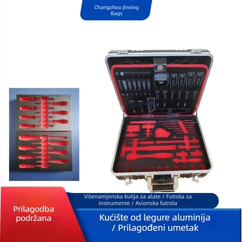 Kutija za alate od aluminijske legure, jednostruki ručni prijenos, serija Calipers Box, kućište za hardver