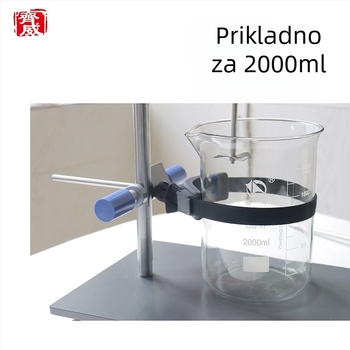 Laboratorijski držač za beaker: čvrst, s funkcijom miješanja/agitacije, univerzalni stezalj i dodatak s užadi