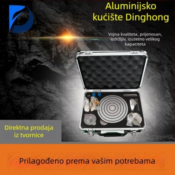 Aluminijska kutija za instrumente, otporno na udarce, prijenosna kutija za električne instrumente
