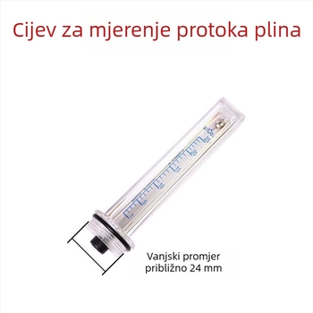 CO2 mjerač protoka sklop — mjerač protoka za CO2, raspon mjerenja 5, dizajn cijevi