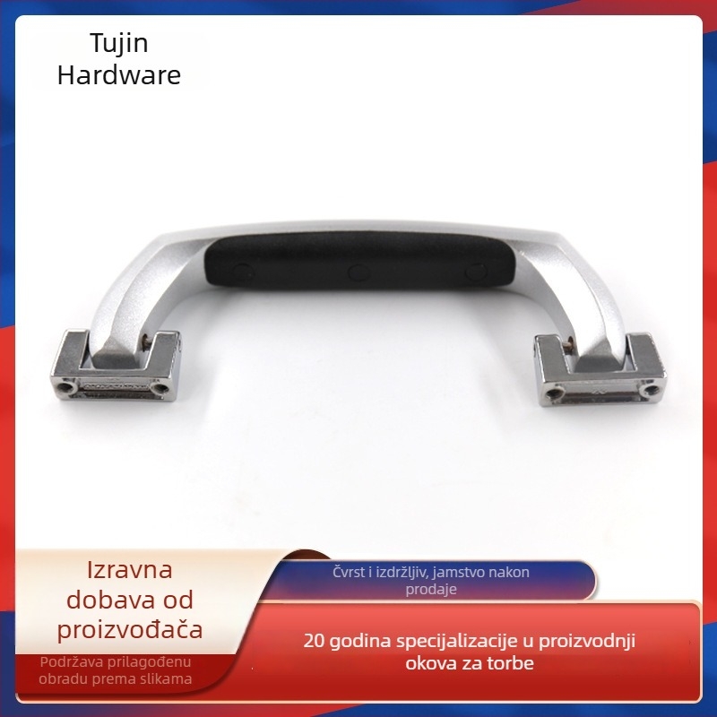Aluminijska ručka za kutiju alata, od cinkovog legura, teška metalna ručka