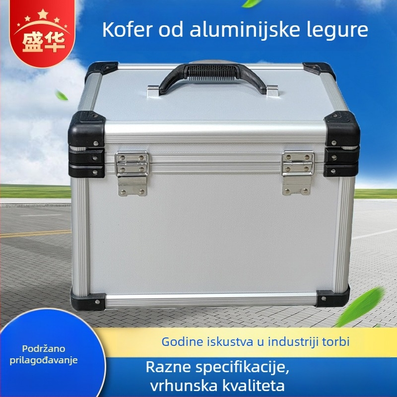Kutija za alate od aluminijskog legura, flight case za opremu, prijenosna ručna kutija