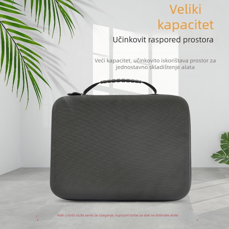 EVA oblikovana torba za pohranu bušilnih alata – velika kapaciteta, višefunkcijska zaštitna kutija za alate i dodatke