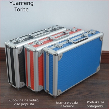 Source Peak prijenosna kutija za alate od aluminijske legure sa EVA zaštitom od udara, višenamjenska kutija za alate i instrumente, nosivost 100 kg