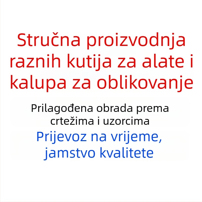 Kombinirani alatni kovčeg za električare, prilagodljiv, plastična kutija izrađena metodom blow molding
