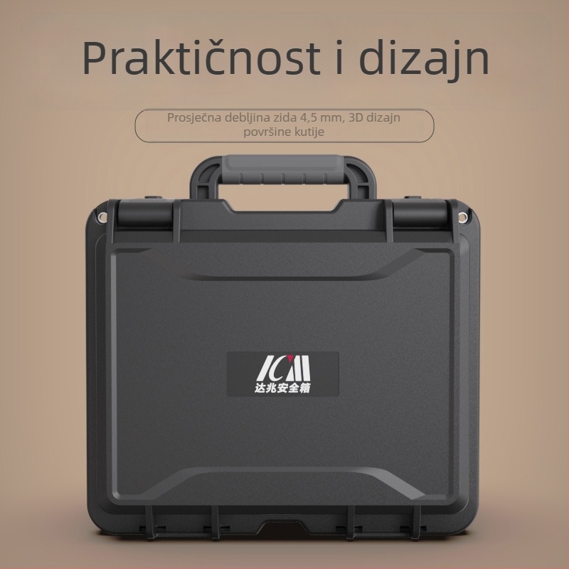 Prijenosna zaštitna kutija za opremu – prijenosna, PP plastična, za skladištenje fotografijske opreme i dronova. (Vrsta: Zaštitna kutija; Materijal: PP plastika; Stil: Prijenosno; Glavna namjena: Skladištenje fotografskog pribora; Serija: FR)