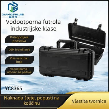 Plastična kutija za alate, vodootporna, otporna na prašinu, otporna na udarce, debela, prijenosna