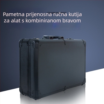 Aluminijska kutija za alate i skladištenje, prijenosna zaštitna kutija za alate i opremu