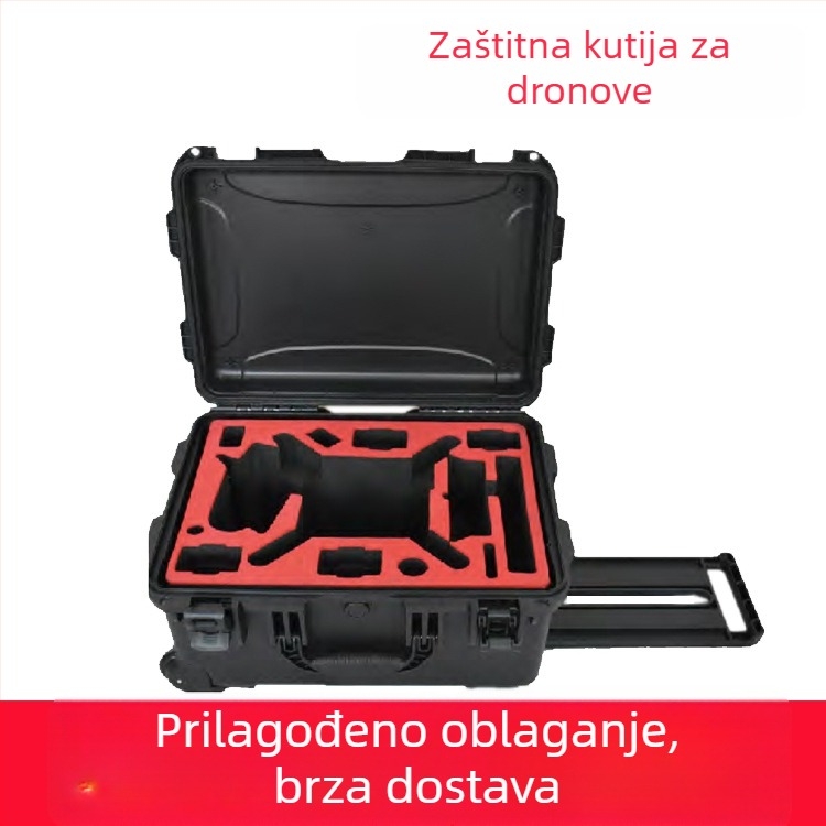 Kutija za alat s nosivošću 300 kg, okvir od PP legure, EVA / pjena / XPE unutarnja obloga, prilagodljivo procesiranje, za vanjsku, hitnu, vojnu i industrijsku upotrebu