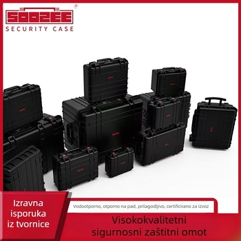 Shuang zhe SZ-5 Industrijske klase ojačana kutija za alate od modificiranog PP-a, prijenosna vodootporna i zatvaračka kutija, velika kapaciteta