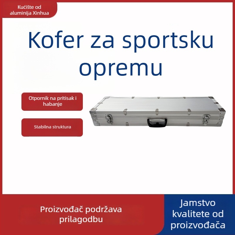 Aluminijska kutija za alate za sportsku opremu — višenamjenski transportni kovčeg