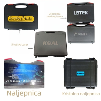 SSJ prilagođena visokokvalitetna prijenosna plastična kutija za digitalne instrumente i hardverske alate