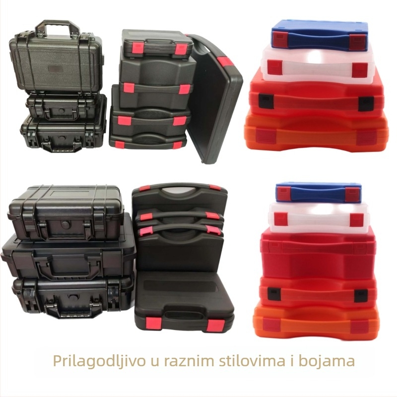 SSJ prilagođena visokokvalitetna prijenosna plastična kutija za digitalne instrumente i hardverske alate