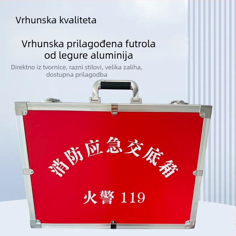 Prijenosna kutija od aluminijske legure za hitne potrebe