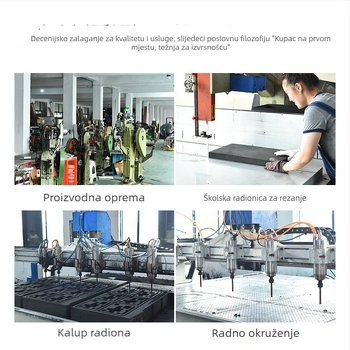 Prijenosna metalna kutija za alat iz aluminijske legure, otporna na udarce, trodijelni set alata za izlaganje opreme