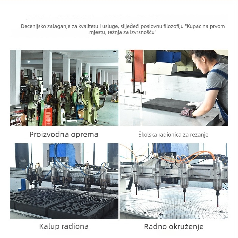 Prijenosna metalna kutija za alat iz aluminijske legure, otporna na udarce, trodijelni set alata za izlaganje opreme