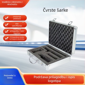 Prijenosna aluminijska kutija za vatrogasnu opremu, skladištenje u nuždi