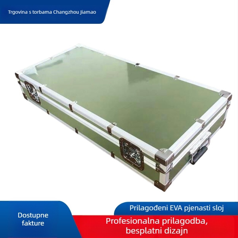Kutija za alat od aluminijske legure, EVA obloga, nosivost 80 kg, težina 5 kg