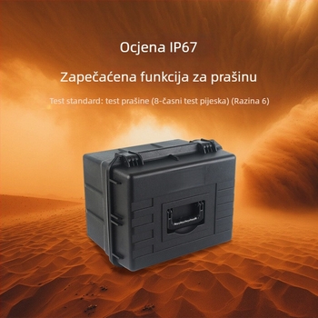 Zaštitna kutija za elektroniku – otporna na vlagu, vodonepropusna, otporna na udarce, spremište za instrumente, ručna plastična kutija