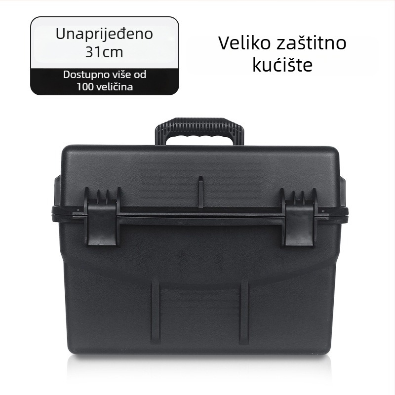 Zaštitna kutija za elektroniku – otporna na vlagu, vodonepropusna, otporna na udarce, spremište za instrumente, ručna plastična kutija