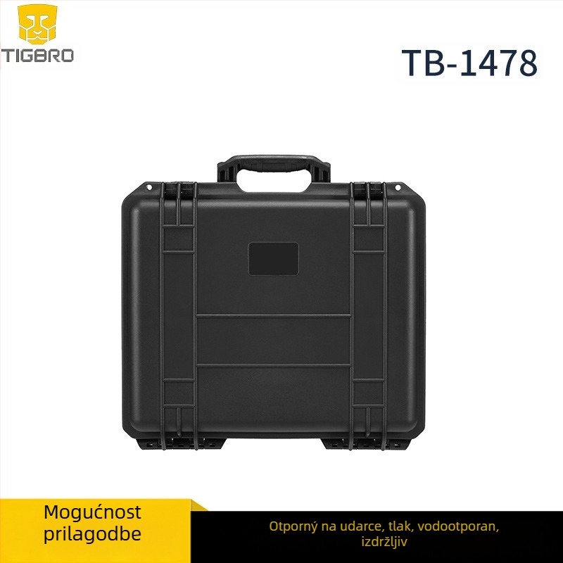 TIGBRO TB-1478 industrijska zaštitna plastična kutija za instrumente – vodootporna, otporna na pritisak; Materijal: plastika; Prilagođeno obrađivanje: Da