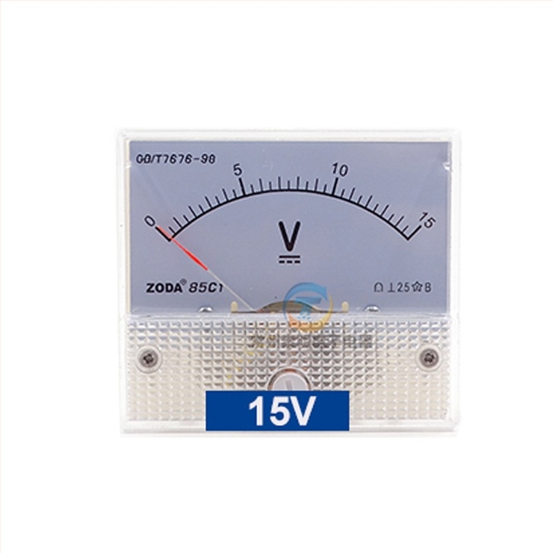 85C1 Analogni voltmetar, višerazinski raspon: 5V, 10V DC, 30V, 50V, 250V